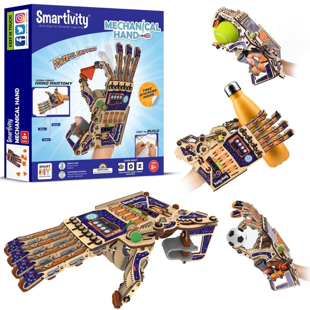 Kunali Robotic Hand DIY Fun and Learning kit for Kids 8+ Years_files