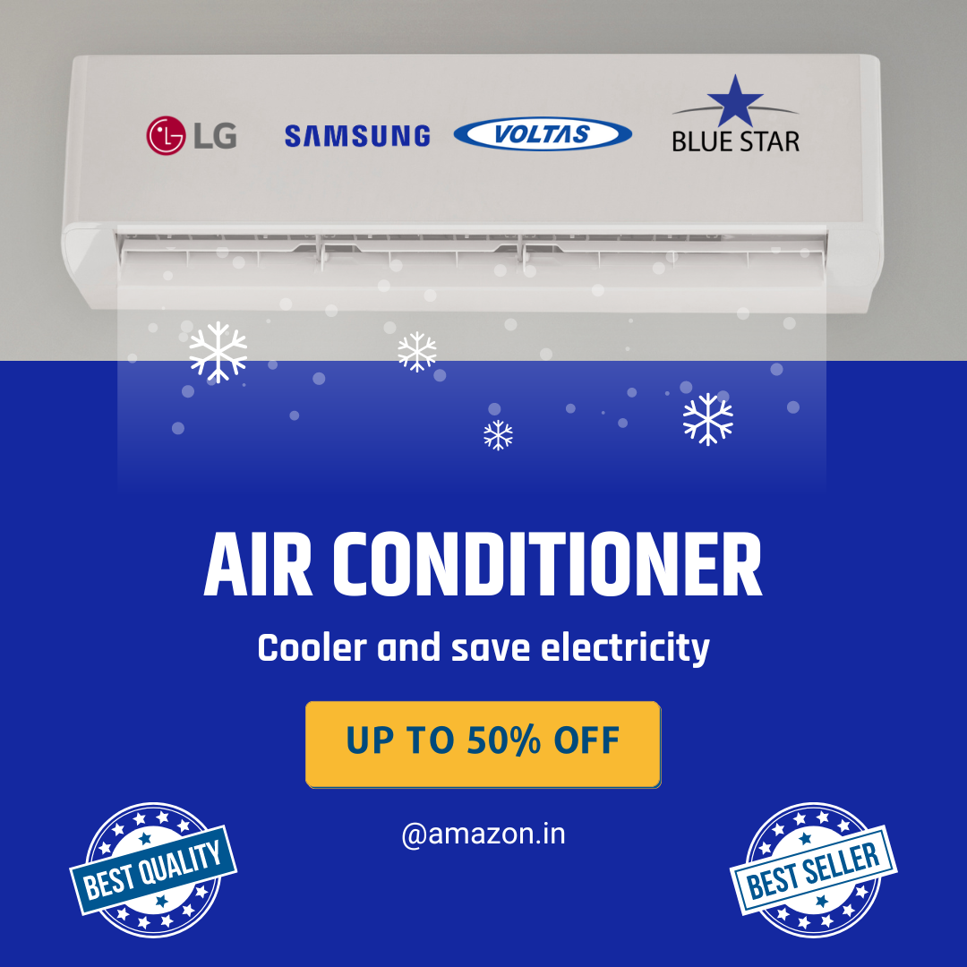 Blue Air Conditioning Promo Banner