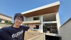 Sourav Joshi (Indian Vlogger and YouTuber) showing his new home