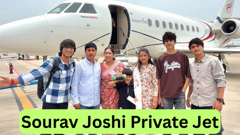Sourav Joshi’s First Private Jet Experience with Family – A Proud Moment!
