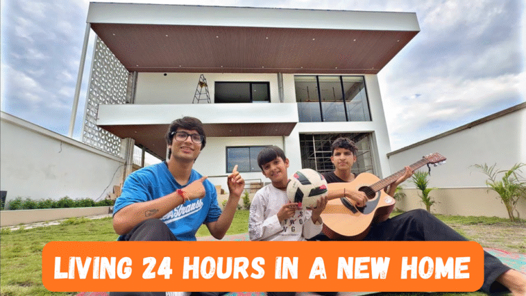 Living 24 Hours in a New Home: Sourav Joshi Vlogs’ Fun Family Challenge