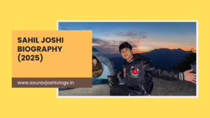 Sahil Joshi Biography