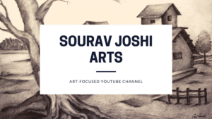 Sketch arts of a beautiful village