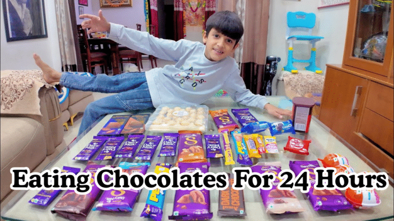 Eating Chocolates for 24 Hours – Sourav Joshi’s Sweetest Challenge Yet!