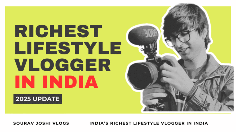 Who is the Richest Lifestyle Vlogger in India? (2025 Update)