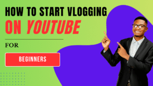 A guide on starting YouTube vlogging for beginners, featuring tips and essential equipment for successful content creation.