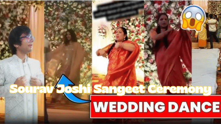 Sourav Joshi Sangeet Ceremony Video Goes Viral – Real or Edited? Full Guide for Fans (2025)