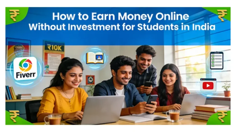 How to Earn Money Online Without Investment for Students in India (2026 Guide)