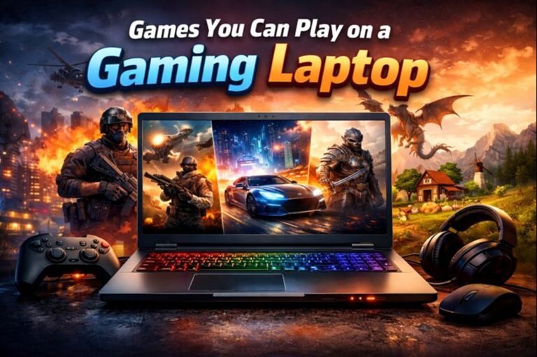 What Kind of Games Can I Play on a Gaming Laptop?