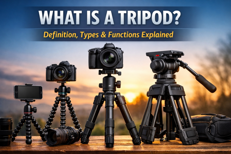 What is a Tripod — Definition, Types and Functions Explained