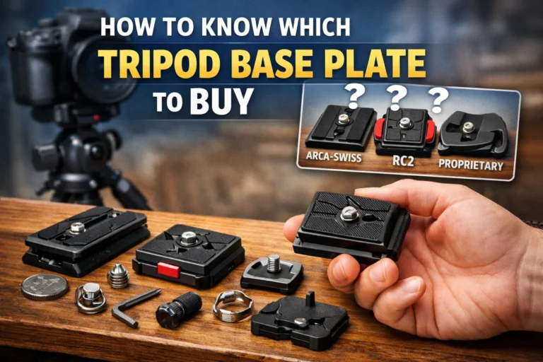 How to Know Which Tripod Base Plate to Buy