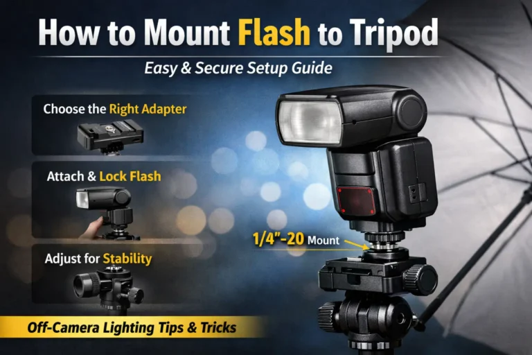 How to Mount Flash to Tripod (Step-by-Step Guide)