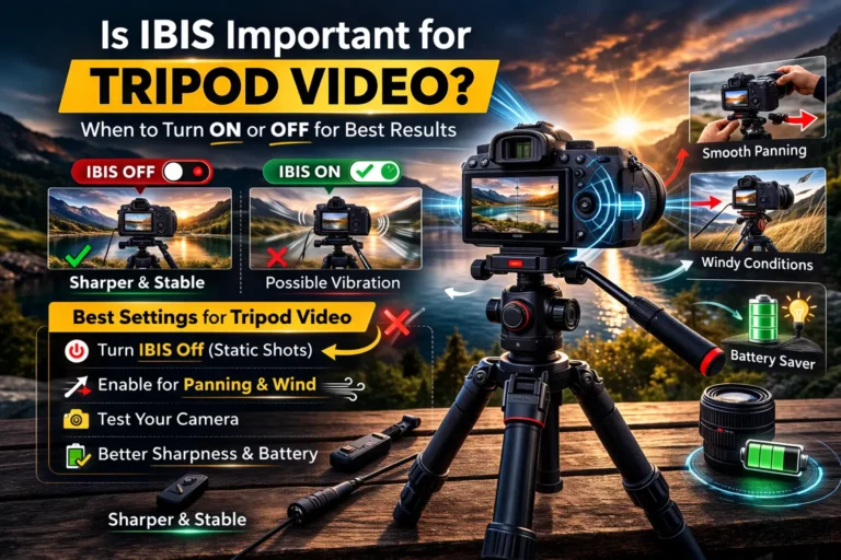 Is IBIS Important for Tripod Video?